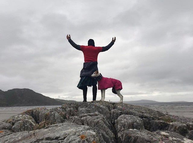 Chris and his dog Jet walk the UK!