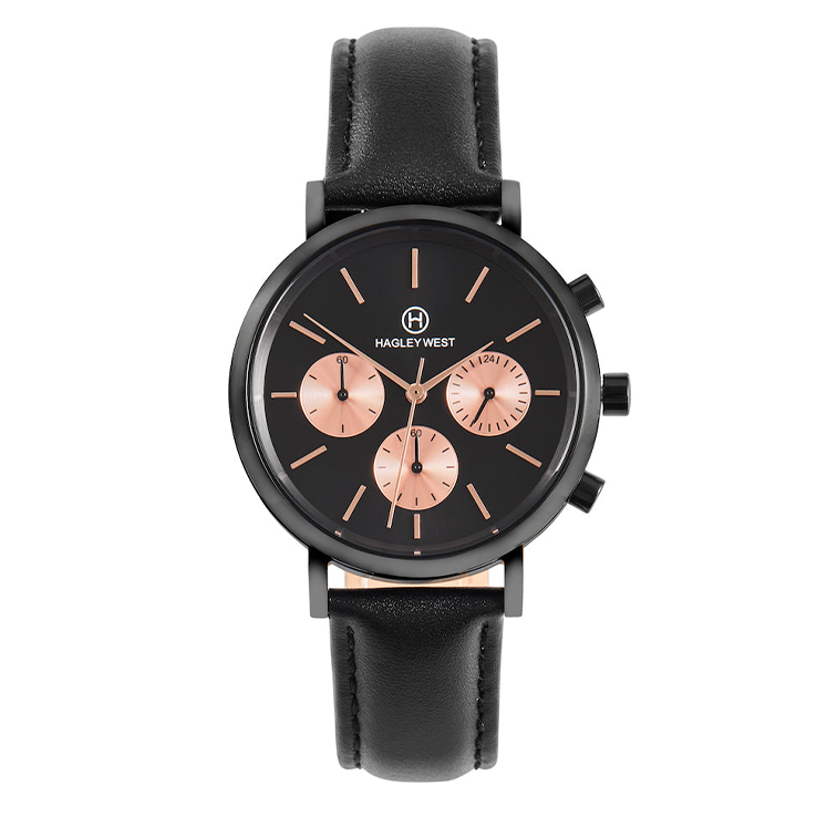 Reina - SANT LLUIS | Black/Rose Gold