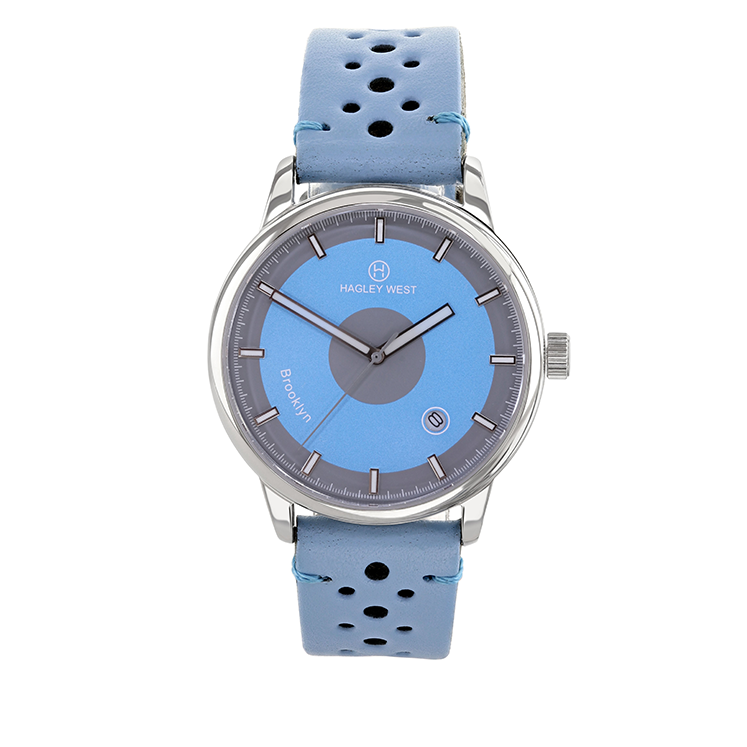 Brooklyn Prospect Park | Blue & Grey Watch | Women's Watches | Hagley West