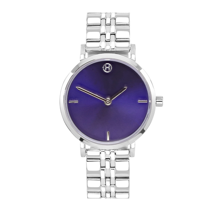 Herts Tring | Blue & Silver Watch | Women's Watches | Hagley West