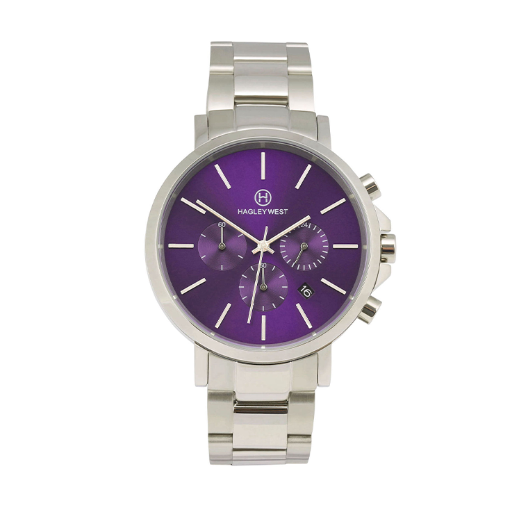 Chrono - HWW110 | Purple/Silver Link