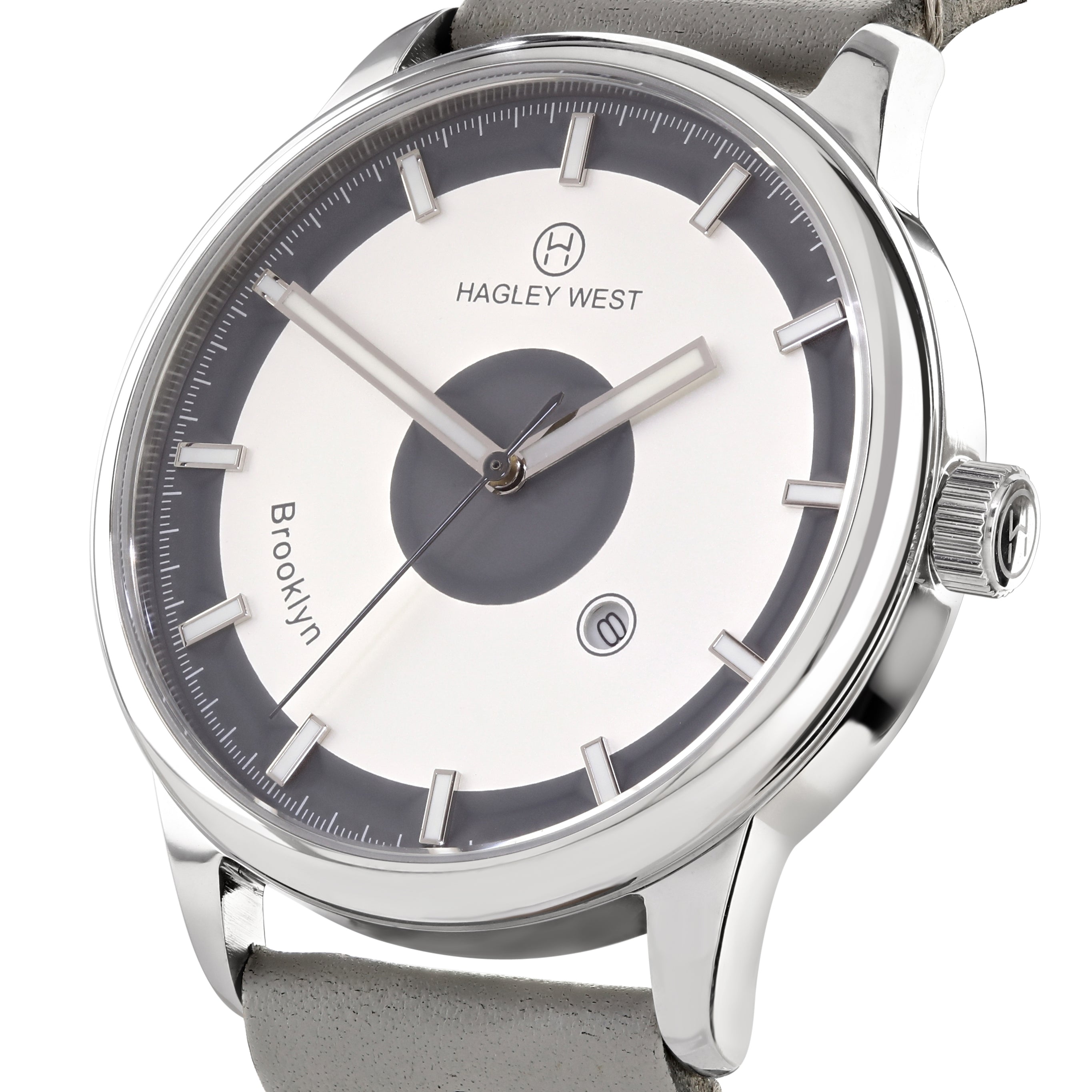 Brooklyn Williamsburg | Silver Watch | Men's Watches | Hagley West