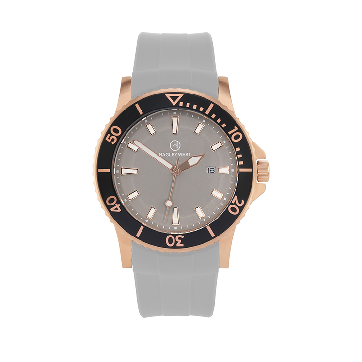 Diver - BERKHAMSTED | Rose Gold/Grey