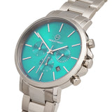 Chrono Collection | Aqua & Silver Watch | Men's Watches