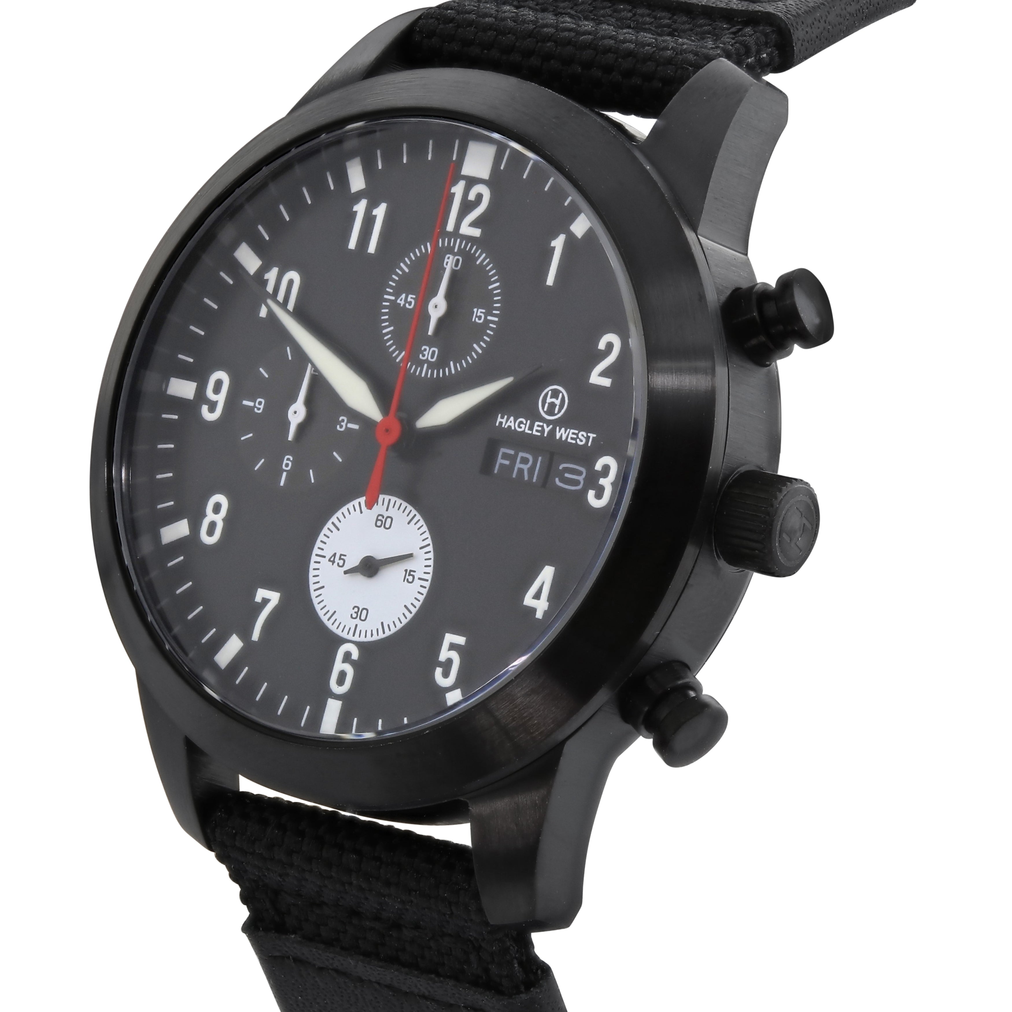 Aviator Blackbird | Black Watch | Women's Watches | Hagley West