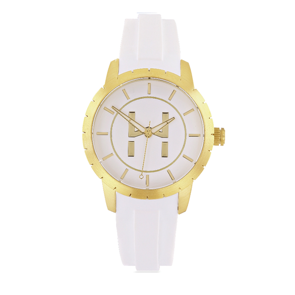 Original Hagley West Watch | White & Gold Watch for Women