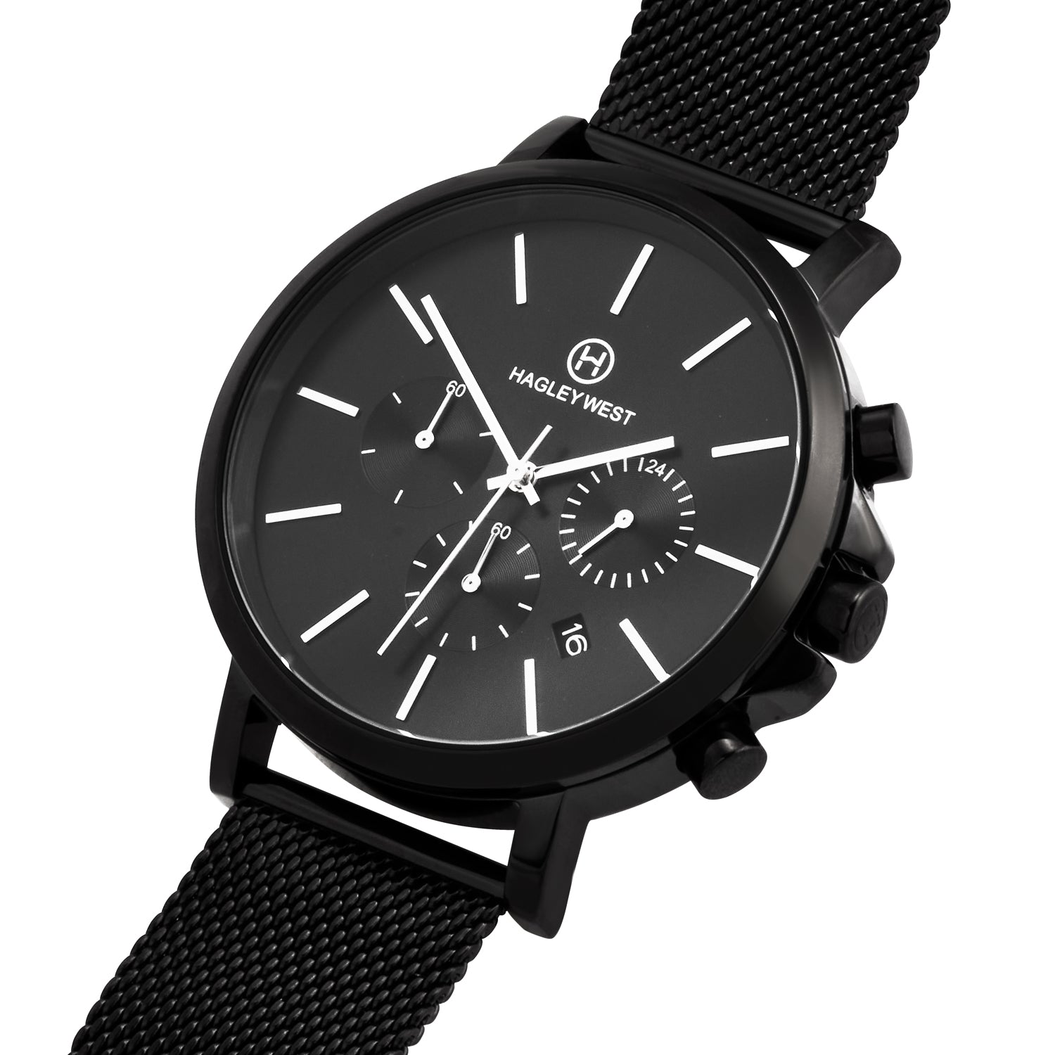 Chrono Collection | Black Watch | Men's Watches | Hagley West