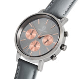 Reina Alcaufar | Gunmetal & Rose Gold Watch | Women's Watches | Hagley West